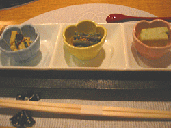 一の坊の夕食